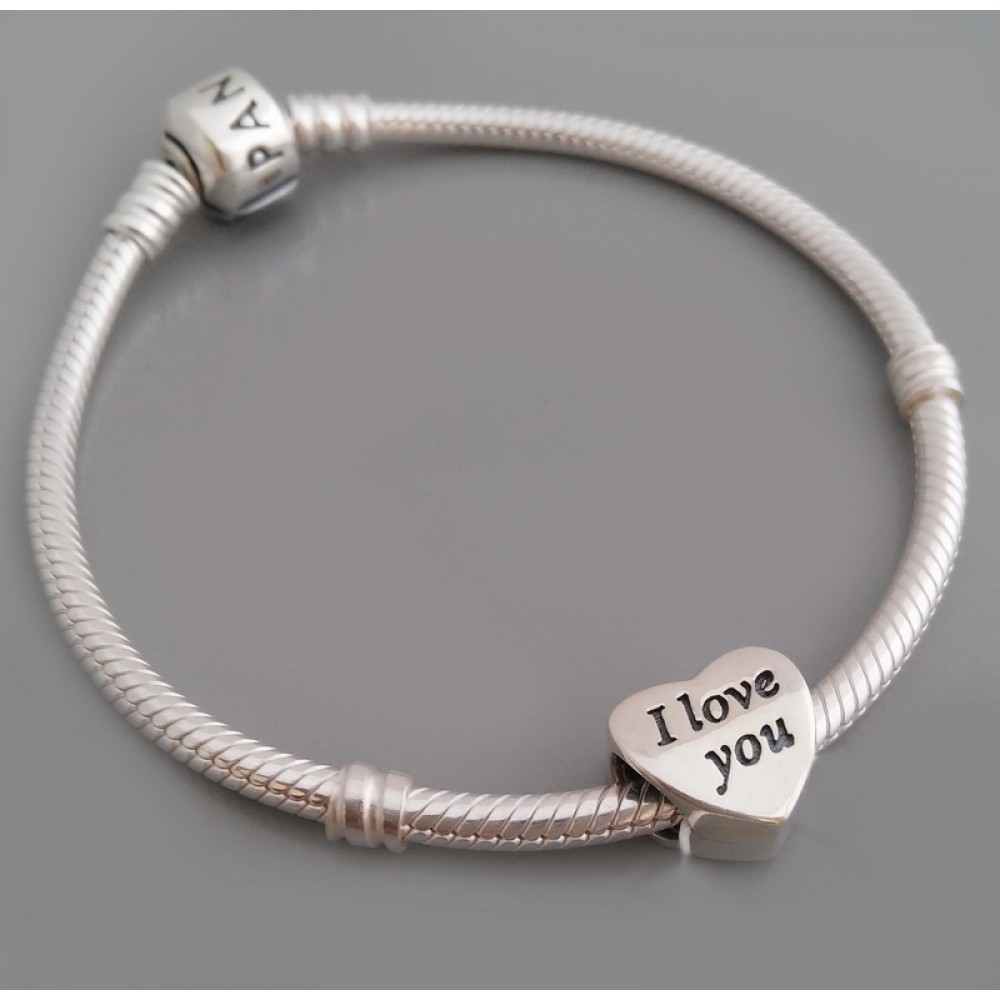 Серебряная бусина "Признание" 22 бр-3100532