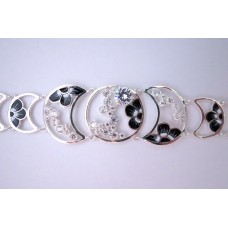 Серебряный браслет бр-10185