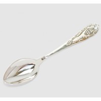 Серебряная кофейная ложка Киевские каштаны бр-65