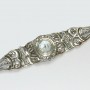 Серебряные часы в восточном стиле на широком браслете бр-10029