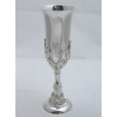 Серебряный бокал Лилия 059