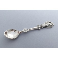 Серебряная ложка Ангел хранитель на крещение бр-0006881