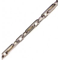 Серебряная цепочка Якорь комбинированный бр-07584