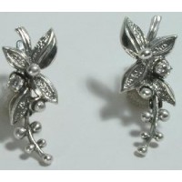 Срібні сережки Купава бр-1110047