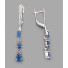 Срібні сережки бр-1112387