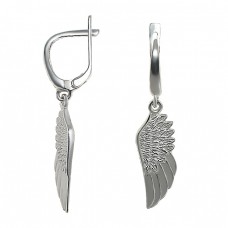 Серебряные серьги юм-20239