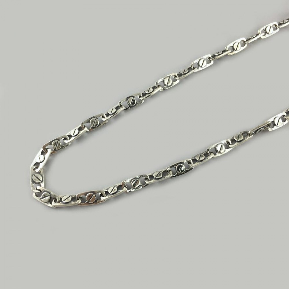 Срібний ланцюжок Скрепка БР-0028041