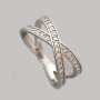 Серебряное кольцо ЮМ-10329