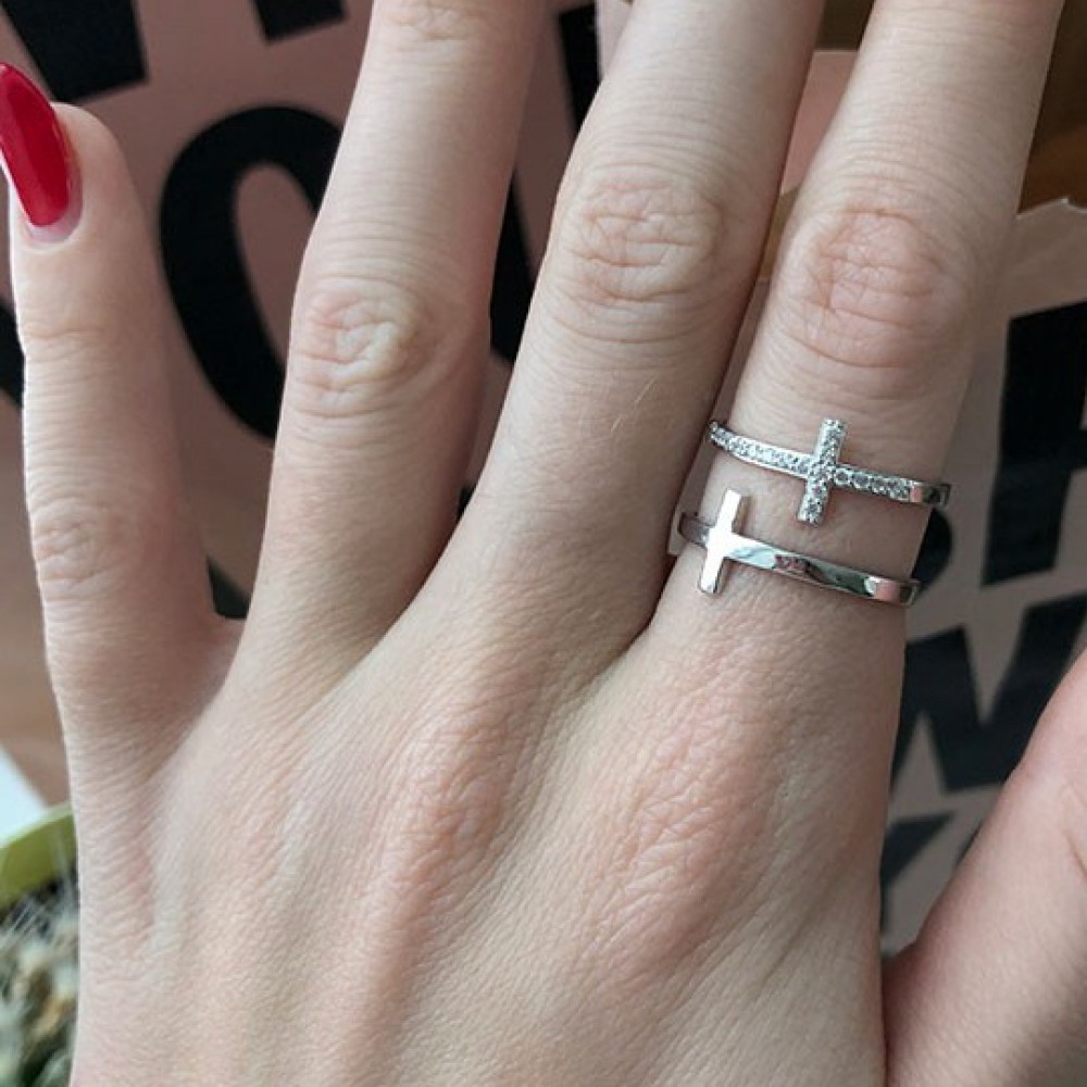 Срібна каблучка ЮМ-10399/1