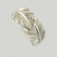 Серебряное кольцо "Встреча" СТК-245