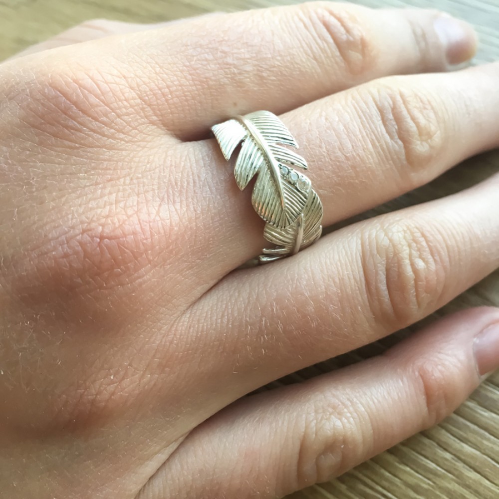 Срібна каблучка Зустріч СТК-245