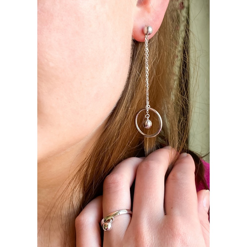 Серебряное кольцо "Шарлиз" ЛЗ-10041