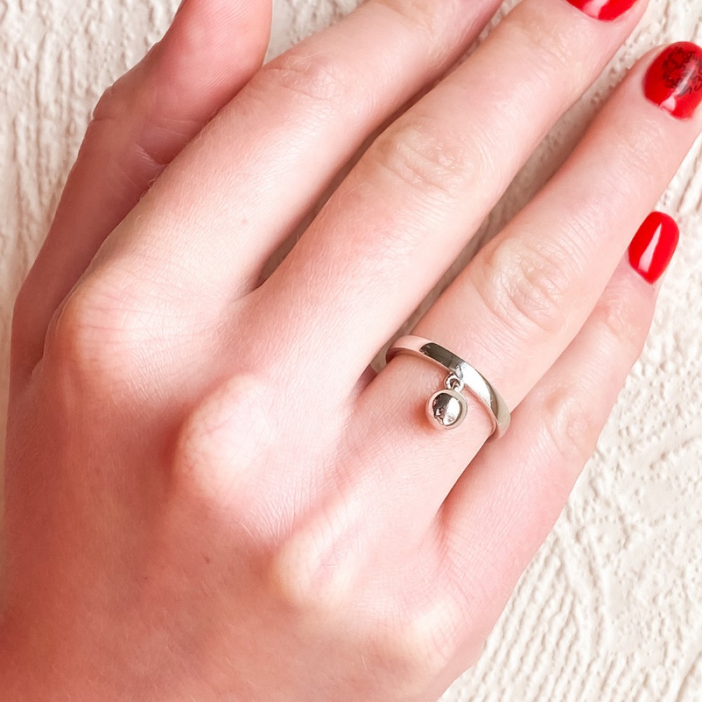 Серебряное кольцо "Шарлиз" ЛЗ-10041