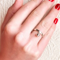 Срібна каблучка Шарліз ЛЗ-10041