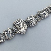 Серебряный браслет "Египет" БР-5100001