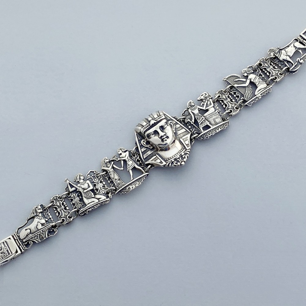 Серебряный браслет "Египет" БР-5100001