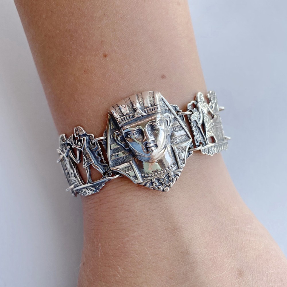 Серебряный браслет "Египет" БР-5100001