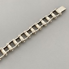Серебряный мужской браслет Байк БР-0065751