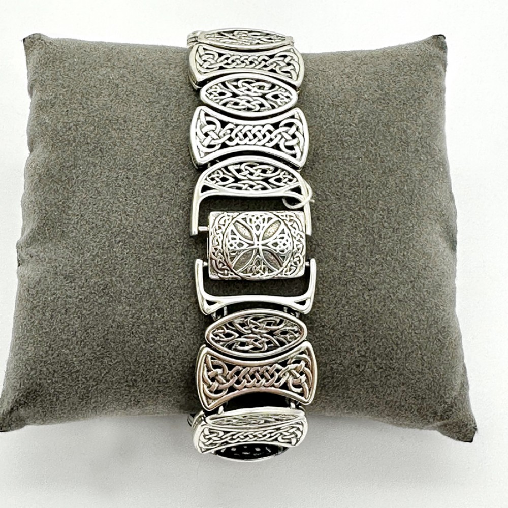 Серебряный браслет широкий Аракс БР-0080751