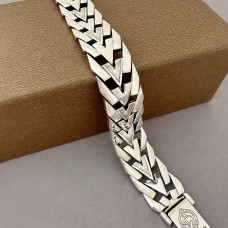 Серебряный стильный браслет Волк 2 БР-0082251