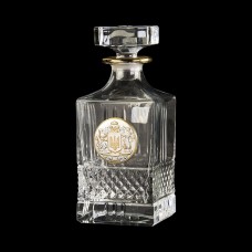 Набор хрустальный для виски Казаки графин и 6 бокалов ИТ-1322