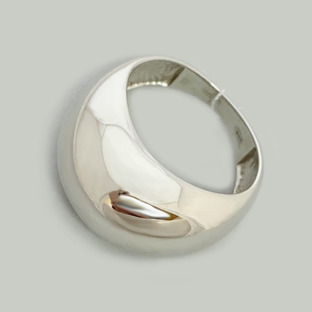 Серебряное гладкое кольцо ЛЗ-1050р