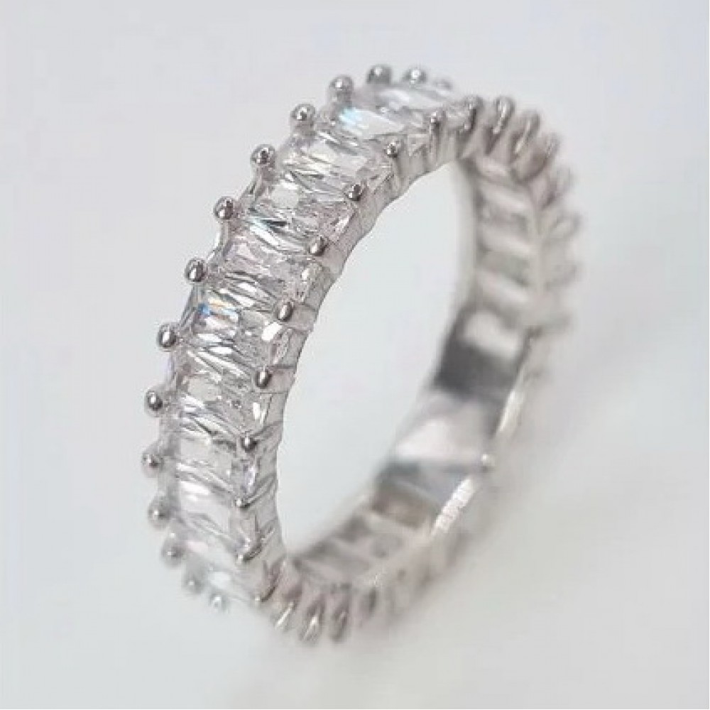 Срібна каблучка в камінні Гламур ЮМ-10602