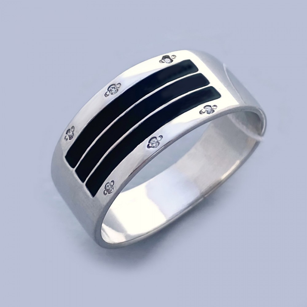 Срібна каблучка ЮМ-1547