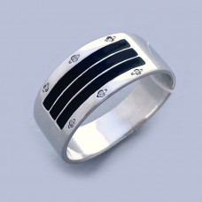 Серебряное кольцо ЮМ-1547