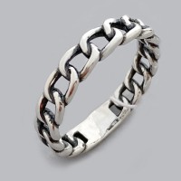 Срібний перстень у вигляді ланцюга ЛС-1877/1