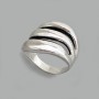 Серебряное кольцо без камней Соната бр-0020821