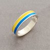 Серебряное кольцо Единство с эмалью бр-0069021