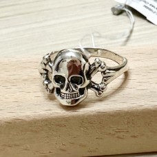 Кольцо серебряное в готическом стиле Skull (Череп) бр-2100694