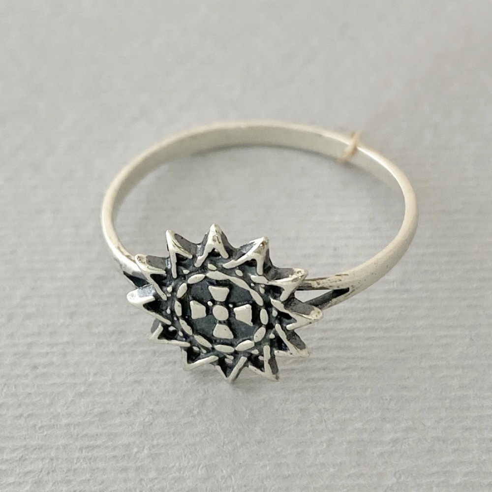 Серебряное кольцо Звезда Эрцгаммы СТК-236/1