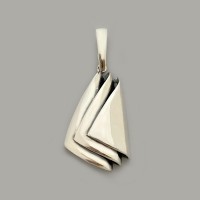 Срібний кулон Хвиля ЛС-30103