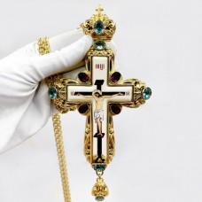 Крест наперсный латунный 2.10.0134ЛП-21ЛП
