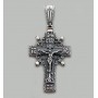 Хрест срібло 925 проби з розп'яттям бр-3100108