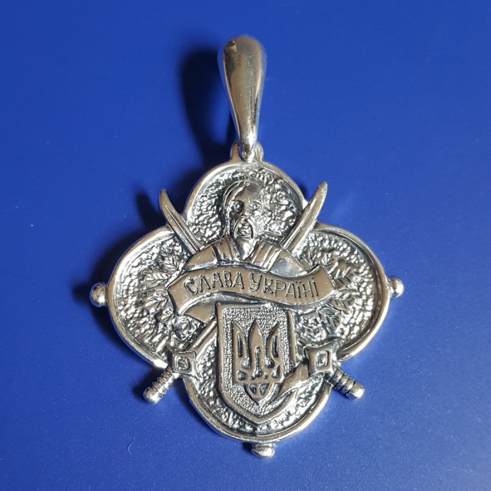 Серебряная подвеска Казак БР-3100892