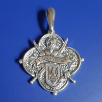Серебряная подвеска Казак БР-3100892