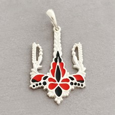 Серебряный кулон в виде трезубца Возрождение 2 БР-0089431/2