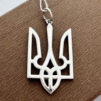 Кулон срібний Тризуб БР-0091831