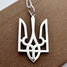 Кулон серебряный Трезубец БР-0091831