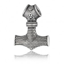 Кулон оберег из серебра 925 пробы Молот Тора ЛЗ-36066