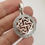 Серебряный кулон-оберег Валькирия ШК-89045