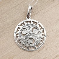 Срібний кулон-оберіг Трефот ШК-89064