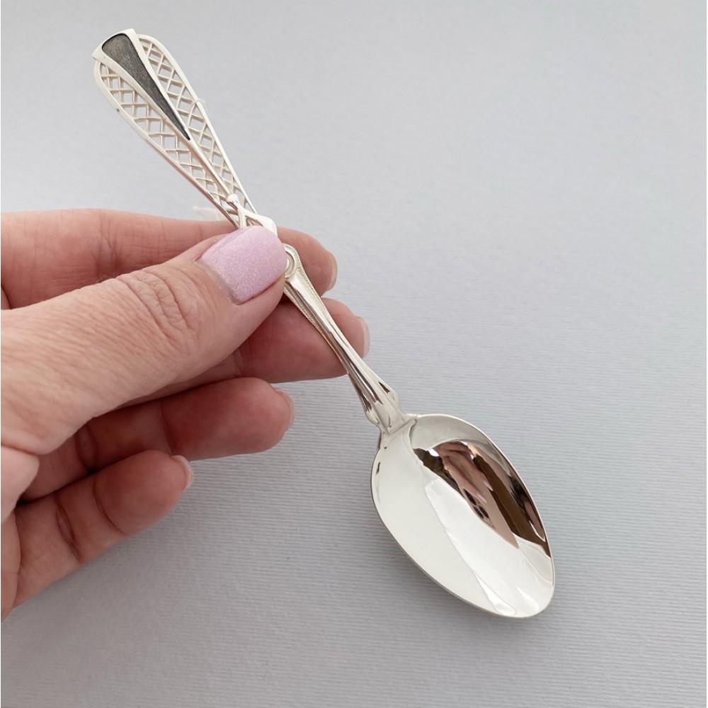 Срібна ложка чайна класична ХЮ-0280310022