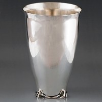 Серебряный стакан для воды ХЮ-080014