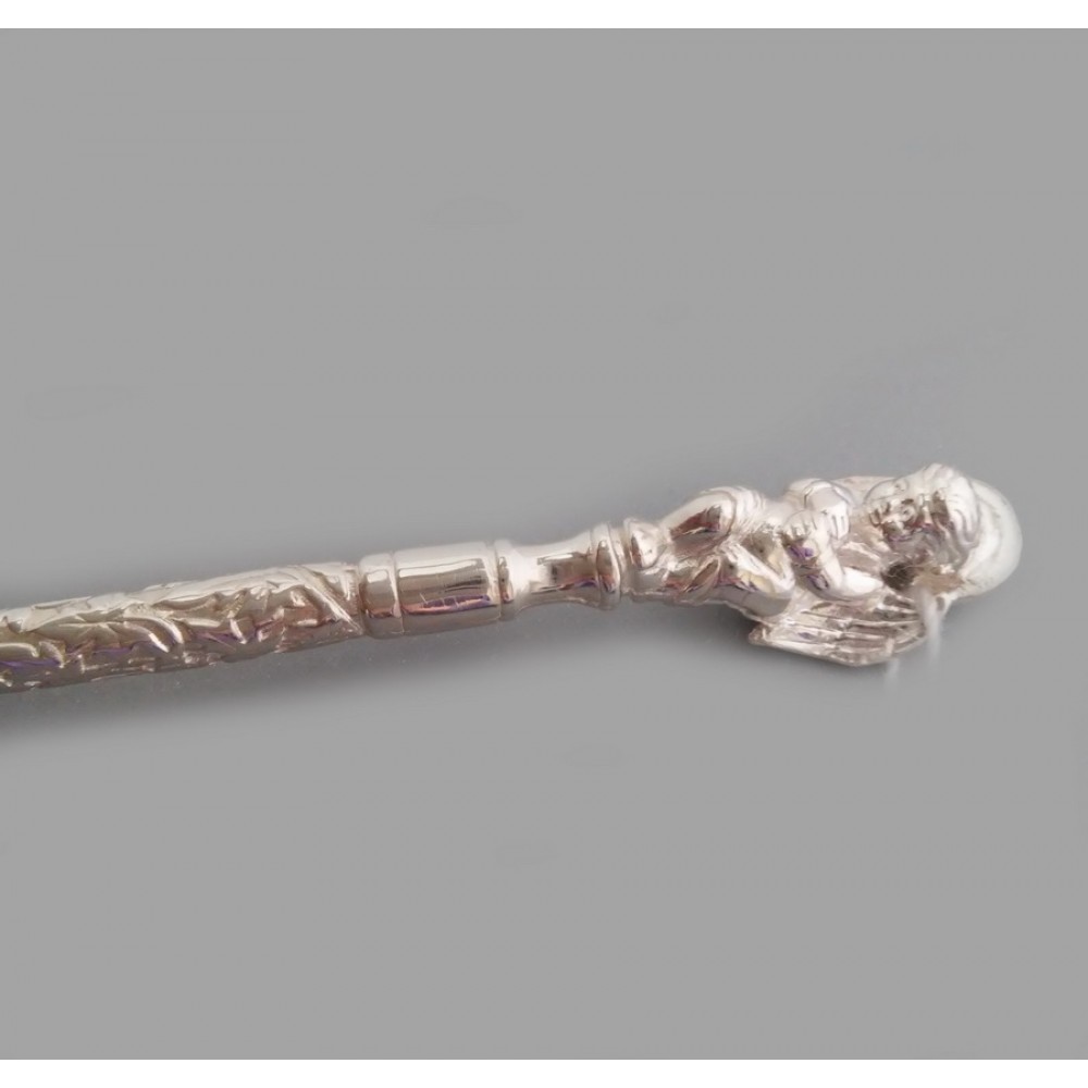 Серебряная ложка Ангелок хю-080270