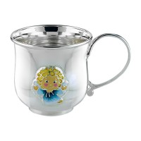 Серебряная чашка "Ангелочек" 2.8.0153