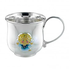 Серебряная чашка "Ангелочек" 2.8.0153